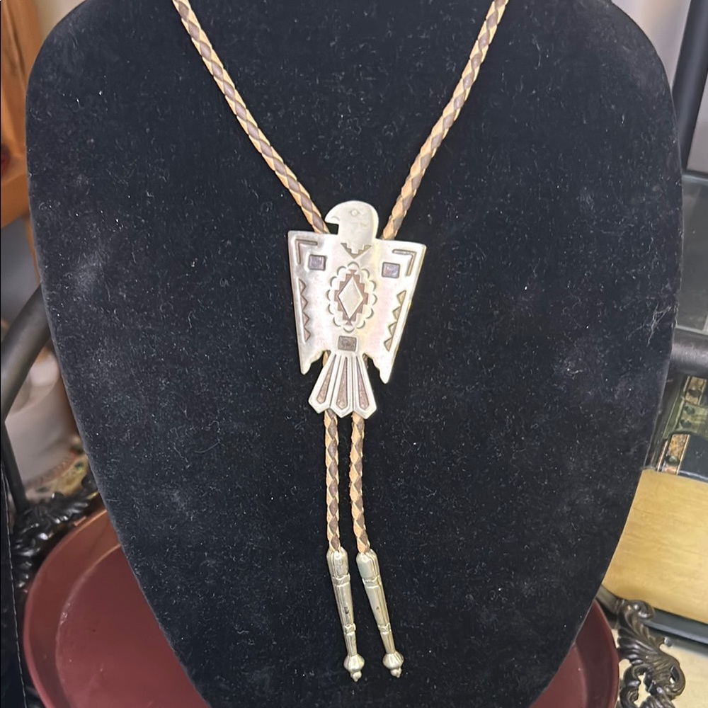 Vintage Bell Trading Post Bolo Tie
